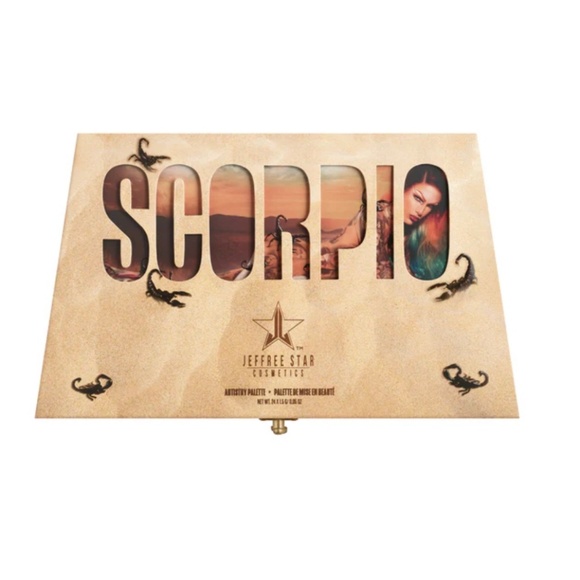 New in box Jeffree Star Scorpio Palette Eye shadow Jewel tones plum‎ tan brown - Picture 6 of 10
